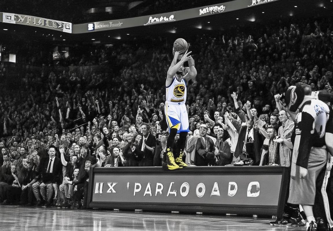 2016年NBA季后赛库里绝杀三分，勇士逆转开拓者经典之战(图1)